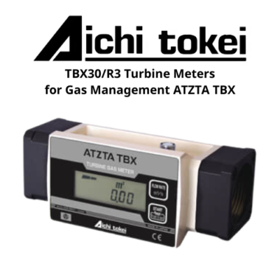 TBX30/R3 Turbine Meters for Gas Management ATZTA TBX Aichi Tokei Denki Vietnam